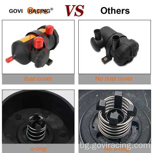 OEM ABS маслен улов резервоар черен